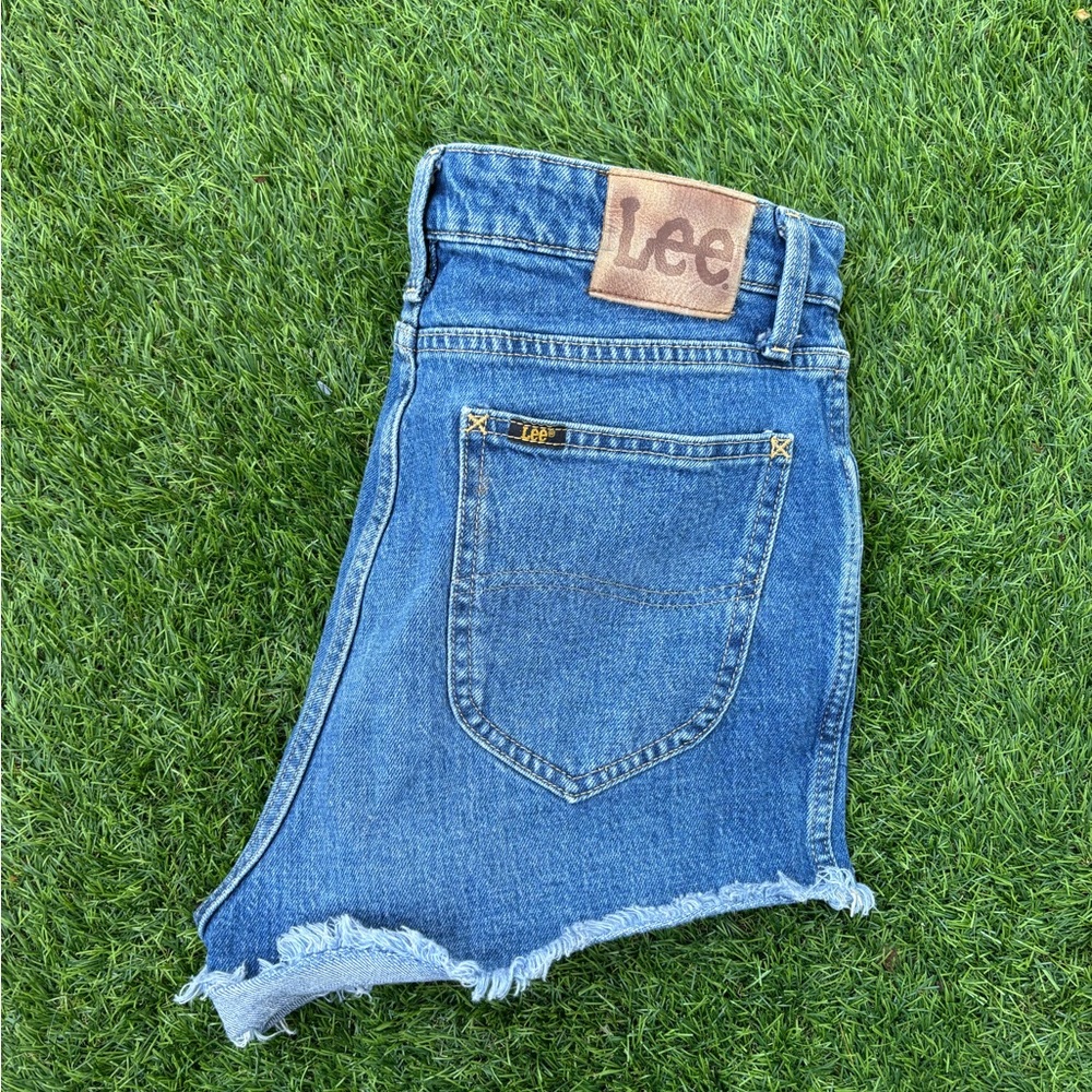 Vintage Lee denim shorts from the early 2000s
